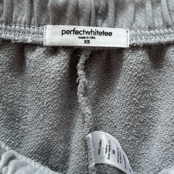 perfectwhitetee layla French terry sweathshort - Picture 2 of 3